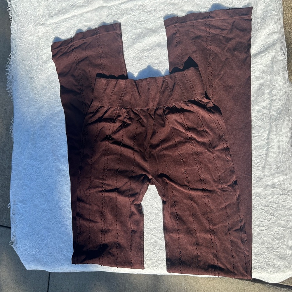 Prozis Crazy Comfortable Regular Waist Pants Brown Size M/L